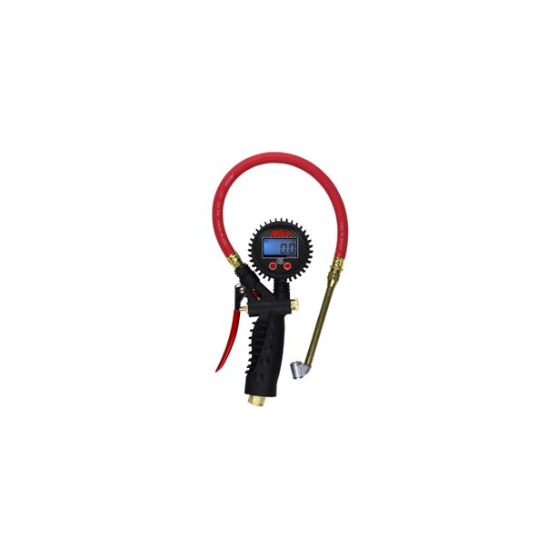Pro Digital Pistol Grip 255 PSI Inflator Gauge  Dual Head MILTON S-576D