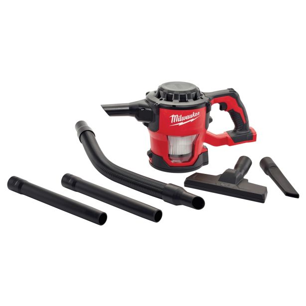 M18 COMP VACUUM 4 FT. HOSE, CREVICE TOOL, EXTENSIONS FLOOR TOOL