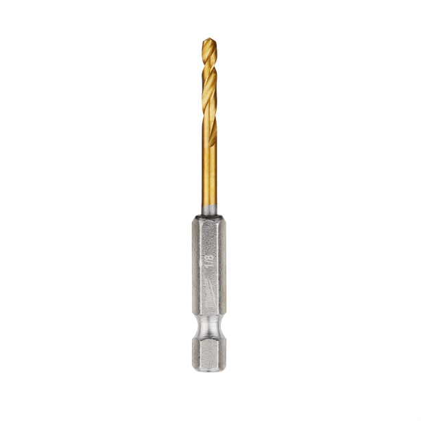 Milwaukee Tool 48-89-4605 1/8" Titanium SHOCKWAVEÃ¢â€žÂ¢