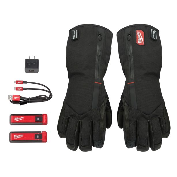 REDLITH USB RECHARGEABLE HEATED GLOVES (M)