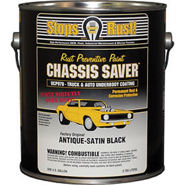 Chassis Saver Satin Black-GL Magnet Paint & Shellac UCP970-01