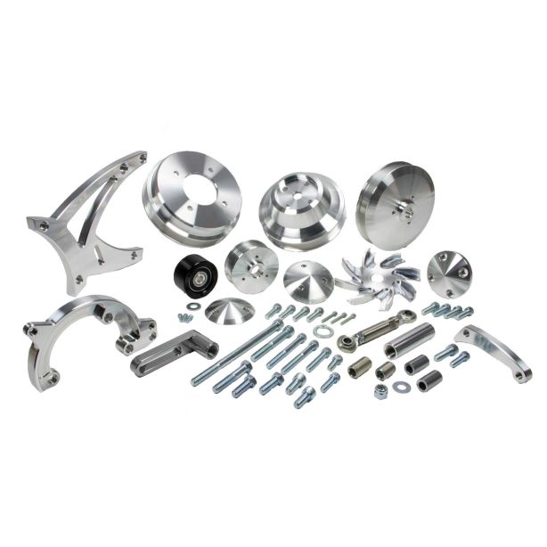 Pontiac V8 Serpentine Conv Kit MARCH PERFORMANCE 13105