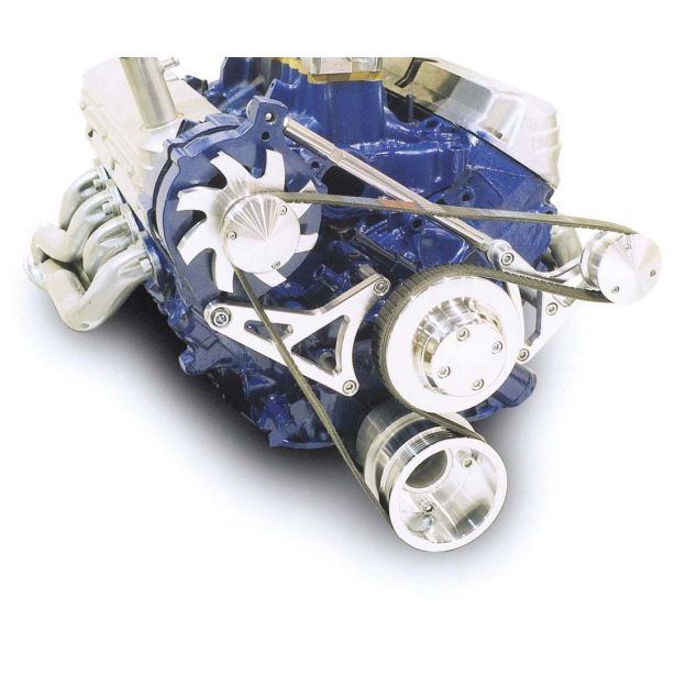 Ford 302 Alt. Bracket w/ Tensioner MARCH PERFORMANCE 30025