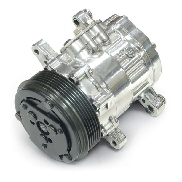 Sanden Style Chrome AC Compressor MARCH PERFORMANCE P412