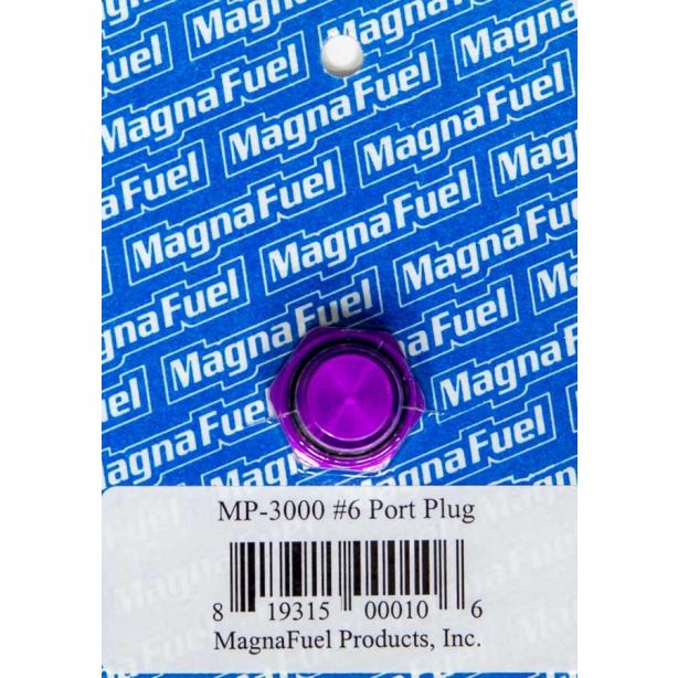 #6 O-Ring Port Plug  MAGNAFUEL/MAGNAFLOW FUEL SYSTEMS MP-3000