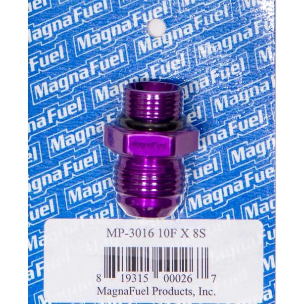 #10 to #8 O-Ring Male Adapter Fitting MAGNAFUEL/MAGNAFLOW FUEL SYSTEMS MP-3016