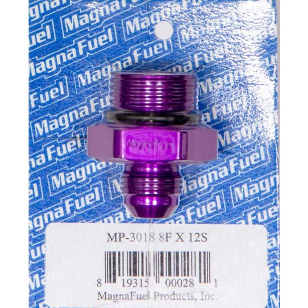 #8 to #12 O-Ring Male Adapter Fitting MAGNAFUEL/MAGNAFLOW FUEL SYSTEMS MP-3018