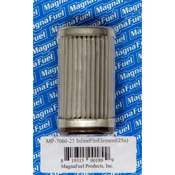 In-Line Filter Elment 25 Micron MAGNAFUEL/MAGNAFLOW FUEL SYSTEMS MP-7060-25