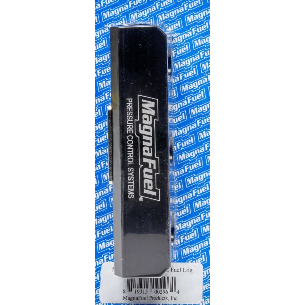 Triple Fuel Log w/#10an Ports - Black MAGNAFUEL/MAGNAFLOW FUEL SYSTEMS MP-7600-03-BLK