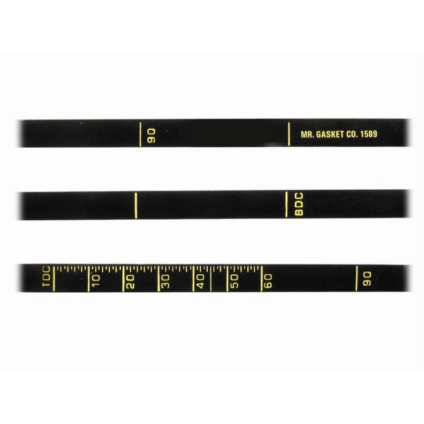 Bbc 7in Timing Tape  MR. GASKET 1589