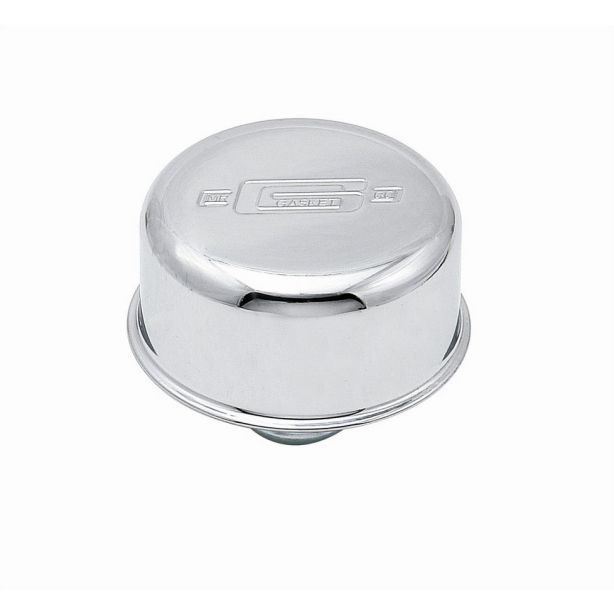 Chrome Breather Push-On  MR. GASKET 2068
