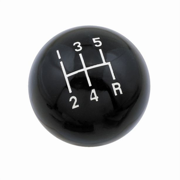 Classic Shifter Knob 5 Speed Black MR. GASKET 9626