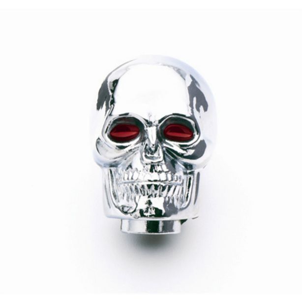 Chrm. Skull Shifter Knob  MR. GASKET 9628