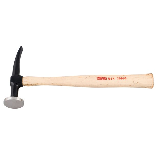 Curved Chisel Hammer with Hickory Handle Martin Tools 153GB