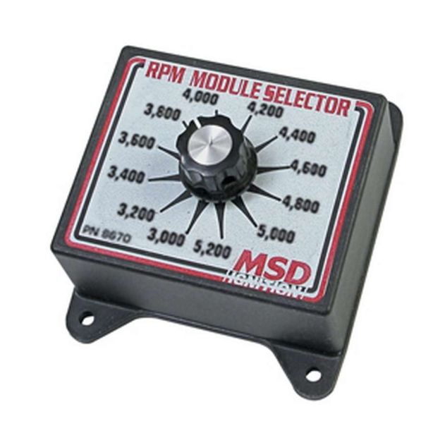 MSD IGNITION 8670 3000-5200 RPM Module Selector