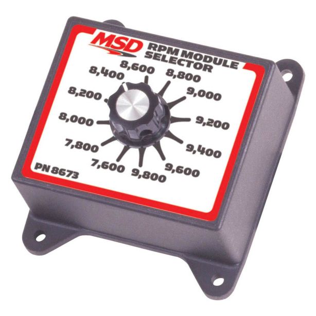 MSD IGNITION 8673 7600-9800 RPM Module Selector
