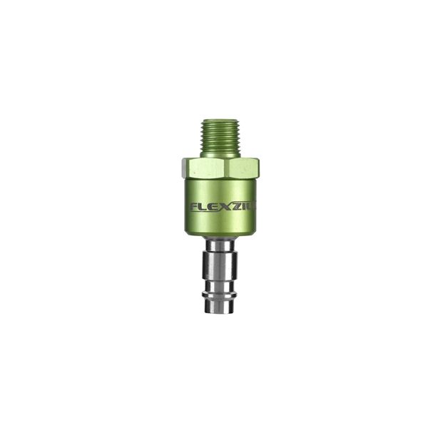 Legacy Manuf A53440FZBS High Flow Ball Swivel Plug 1/4" Body 1/4" MNPT Flexzilla