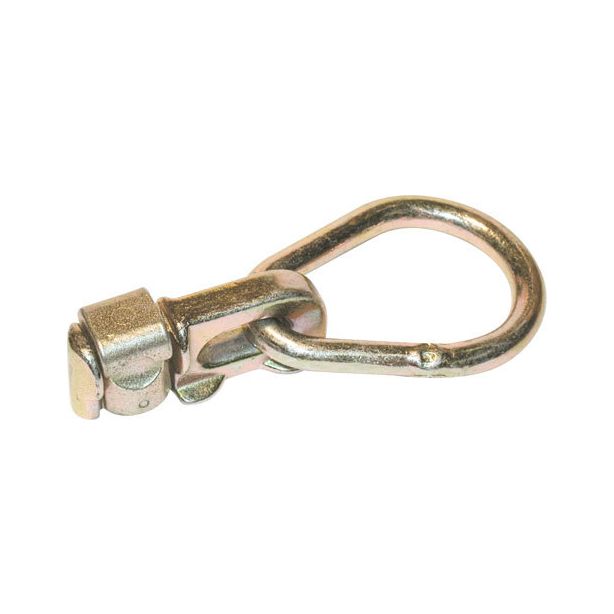 Double Stud Tie Down Ring w/Pear Shaped Ring MACS CUSTOM TIE-DOWNS 310004