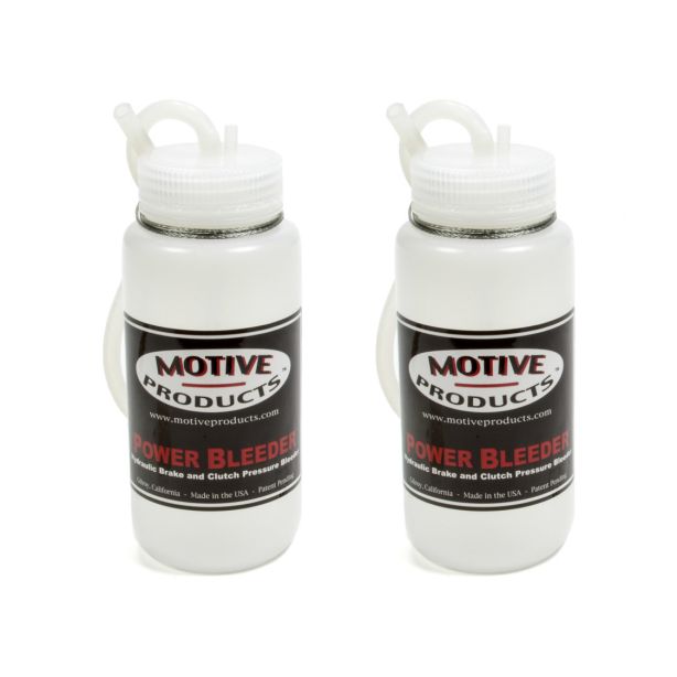 Brake Fluid Catch Bottle Kit 2 Bottles MOTIVE PRODUCTS 1820