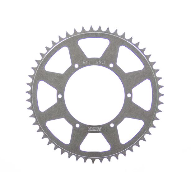 Rear Sprocket 51T 5.25 BC 520 Chain M AND W ALUMINUM PRODUCTS SP520-525-51T