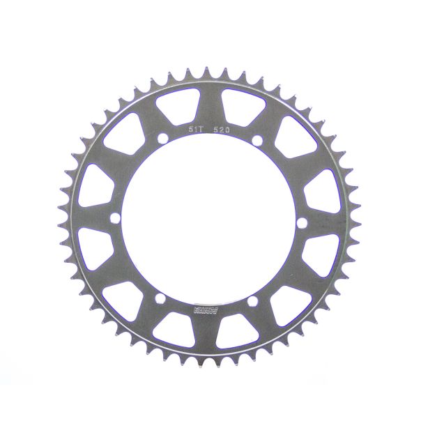 Rear Sprocket 51T 6.43 BC 520 Chain M AND W ALUMINUM PRODUCTS SP520-643-51T