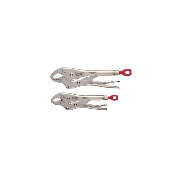 2 Piece 7" & 10" Curved Jaw Locking Pliers with Maxbite MILWAUKEE ELECTRIC TOOL