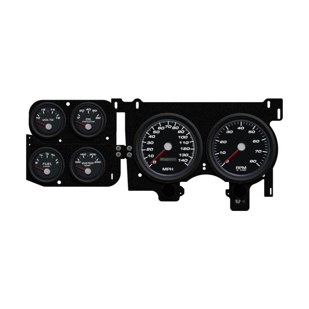 73-87 Chevy F/S Performn ce II Black NEW VINTAGE USA 73026-01