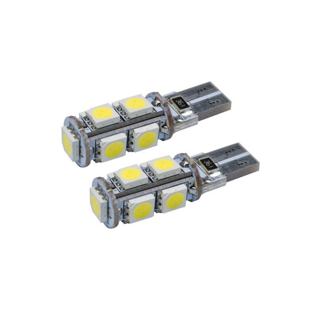 T10 9 LED SMD Bulbs Pair White ORACLE LIGHTING 4804-001