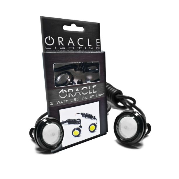 3W Universal Cree LED Billet Lights Amber Pair ORACLE LIGHTING 5410-005