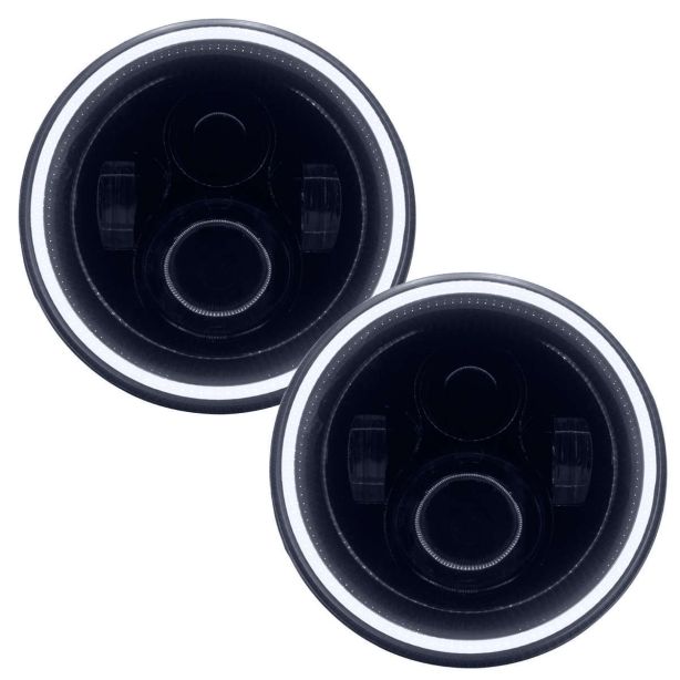 7in LED High Powered Headlights Black Bezel ORACLE LIGHTING 5769-001