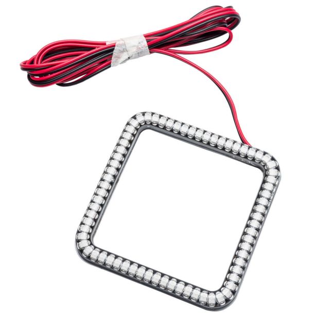 3in Off Road LED Light Square w/Halo Amber ORACLE LIGHTING 5776-005
