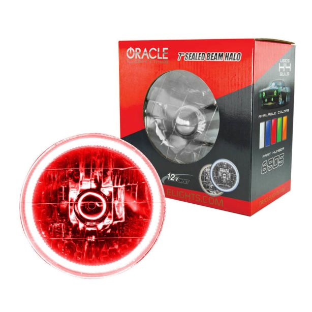 7in Sealed Beam Red  ORACLE LIGHTING 6905-003