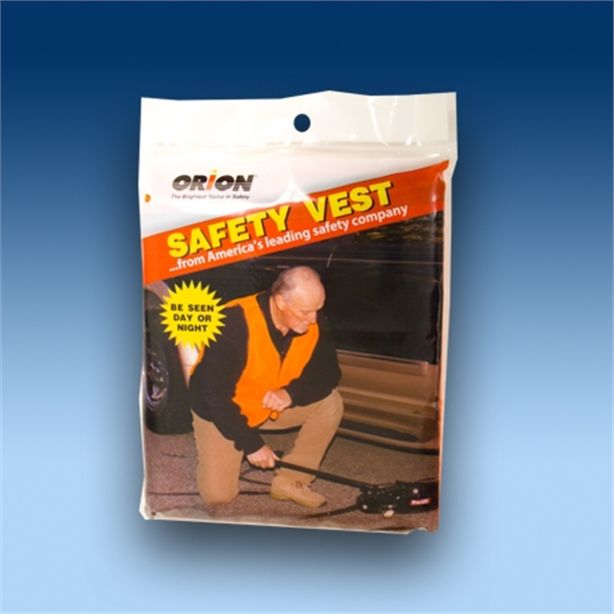 Orion Packaged Saftey Vest 6 Pack Counter Display ORION SAFETY PRODUCTS 454