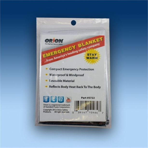 Emergency Blanket, Counter Top ORION SAFETY PRODUCTS 464