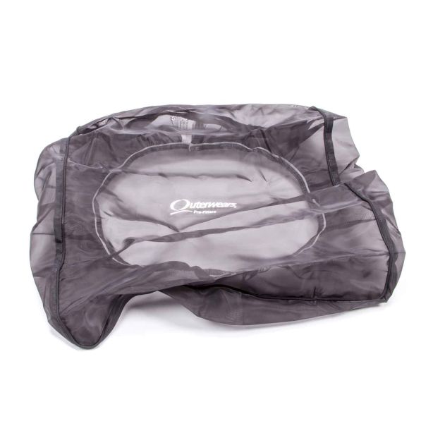 Carbon Fiber Box Pre Filter 4-1/8in Black OUTERWEARS 10-2535-01