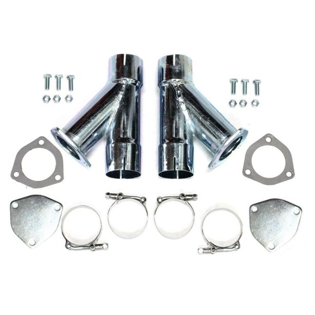 Exhaust Cut-Out Hook-Up 2.5in Kit PATRIOT EXHAUST H1130