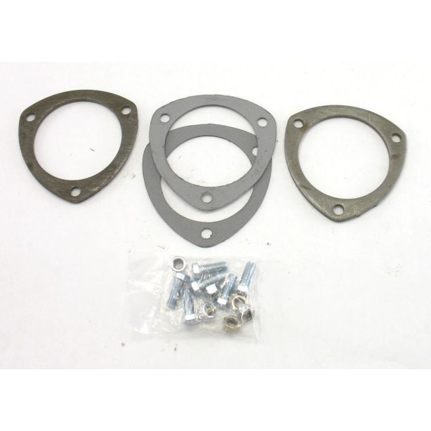 Collector Flanges - 1pr 3-Bolt 3-1/2in Dia. PATRIOT EXHAUST H7261