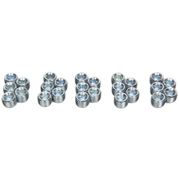 1/4-NPT Pipe Plugs 25pk w/Oil Relief Hole PIONEER PP-454-25