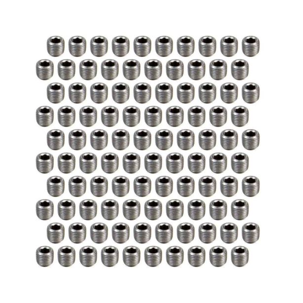 Pipe Plugs - (100) 1/4 NPT - Hex Head PIONEER PP-507-100