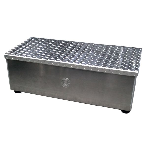 Portable Aluminum Step 30inW 10inH 12inW PIT-PAL PRODUCTS 496