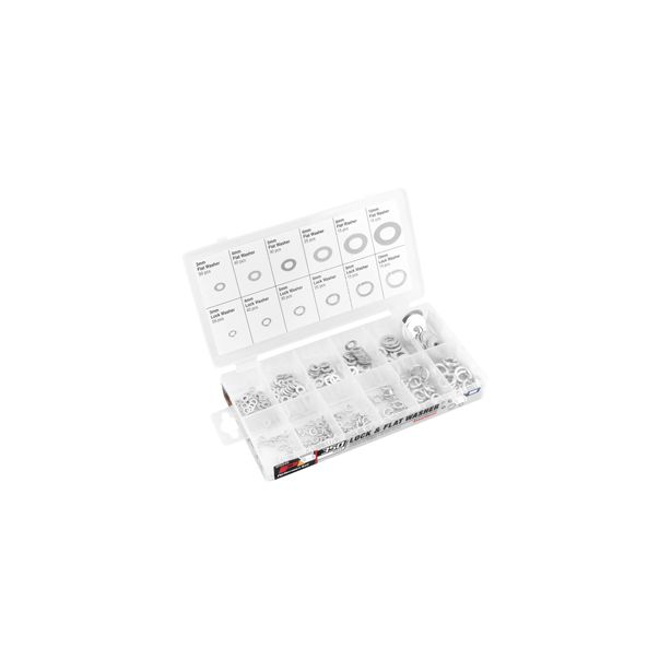 Wilmar W5245 350 Piece Lock & Flat Washer Assortment