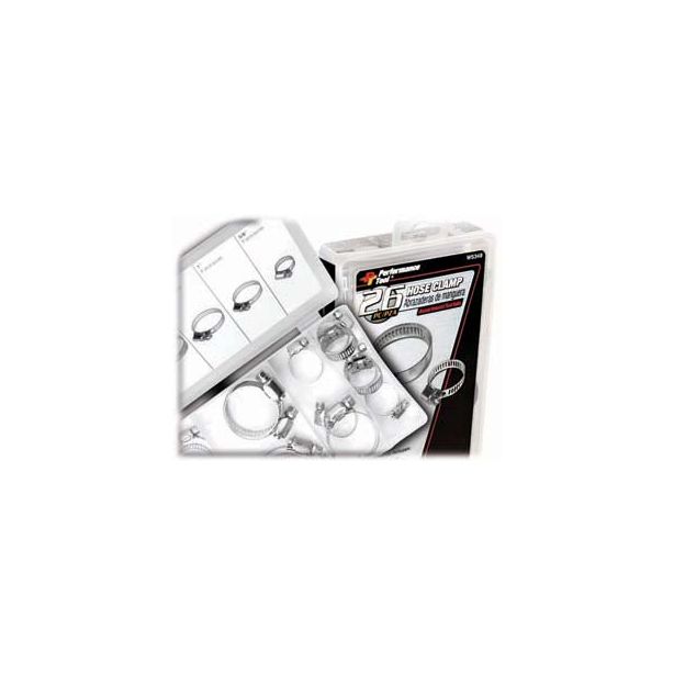 26 Piece Hose Clamp Assortment    WILMAR W5348