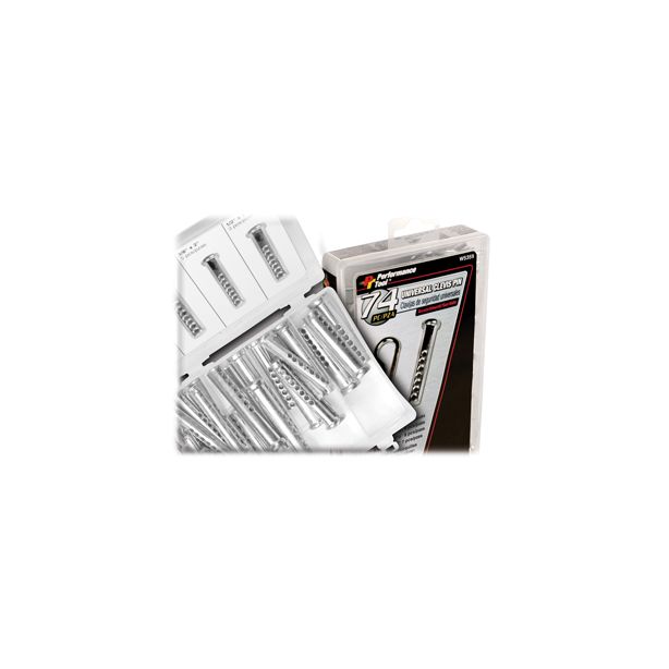 Wilmar W5359 74 Piece Universal Clevis Pin Assortment
