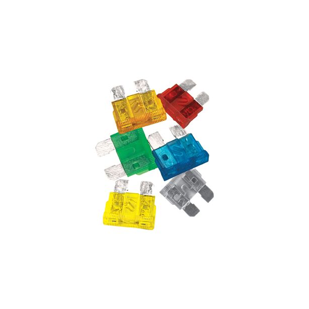 120 Piece Fuse Assortment ATC Fuse Sizes WILMAR W5368