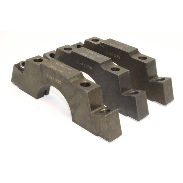 Billet Main Caps 70-80 Chevy 400 Splayed Outer PRW INDUSTRIES, INC. 1740002
