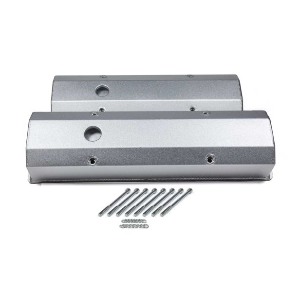 Billet Rail Fab. V/C's - SBC Tall Silver PRW INDUSTRIES, INC. 4035000