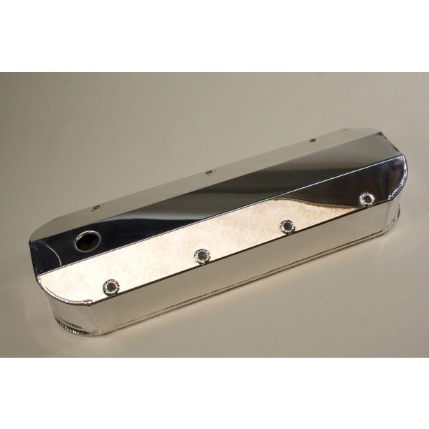 Billet Rail Fab. V/C's - BBC Tall Polished PRW INDUSTRIES, INC. 4045408