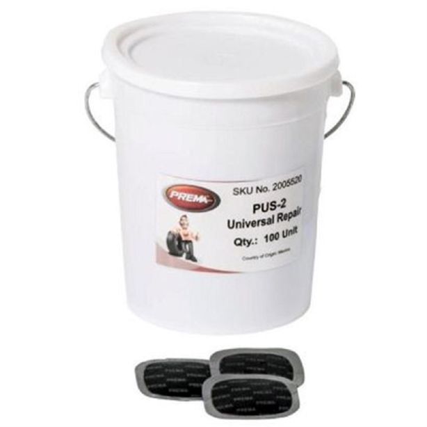 100/Pail Univ Square Tire Repair Patch 1-3/4 in. REMA TIP TOP North America 2005520