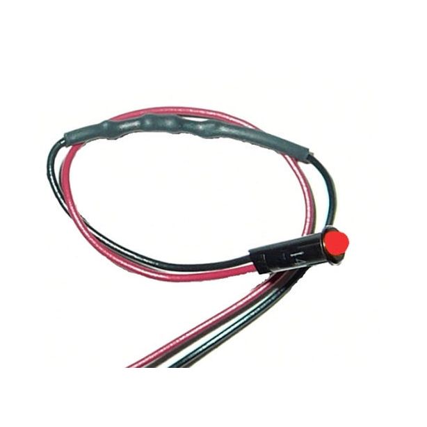 1/8in Red Dash Light  PAINLESS WIRING 80201