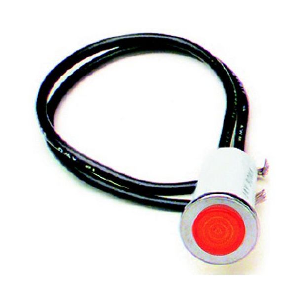 1/2in Red Dash Light  PAINLESS WIRING 80209